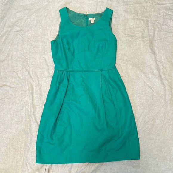 J. Crew Factory Dresses Jcrew Fit N Flare Dress Poshmark